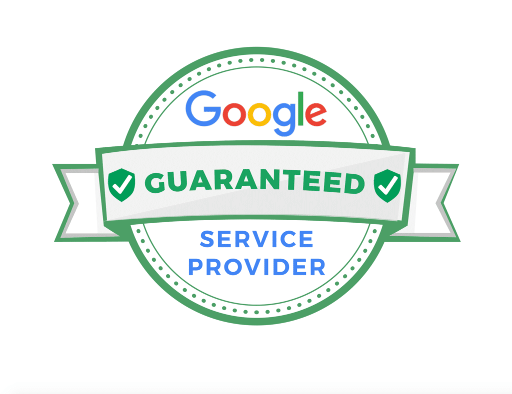 GOOGLE GUARANTEED SERVICE PROVIDER